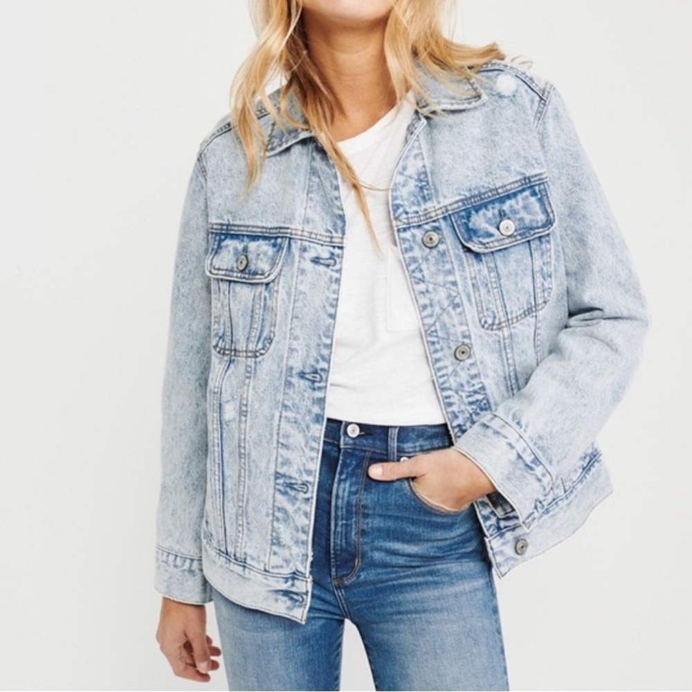 Abercrombie & Fitch Classic Blue Jean Jacket